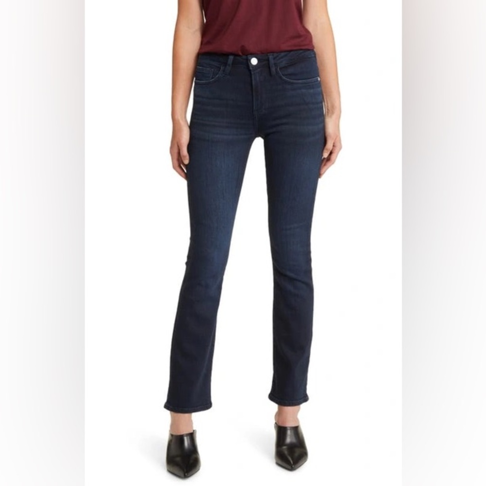 Frame Le Crop Mid Rise Mini Boot Jeans